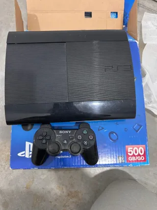 Consola Sony PS3 500 GB Negra