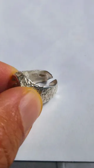 Anello Argento 925 Monogramma Lettera