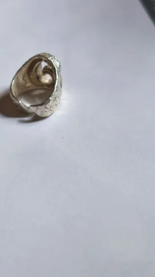 Anello Argento 925 Monogramma Lettera