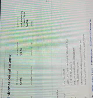 Mini PC Nuc Intel Core i3 7a Gen 12GB RAM 12 gb