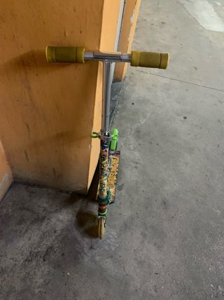 Patinete infantil verde