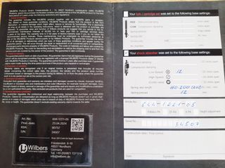 AMORTIGUADOR WILBERS GS 1250