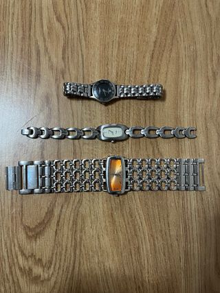 Lote 3 relojes: Calvin Klein, Lotus, GWG