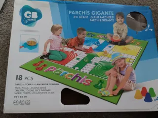 Juego Parchís Gigante 18 Piezas