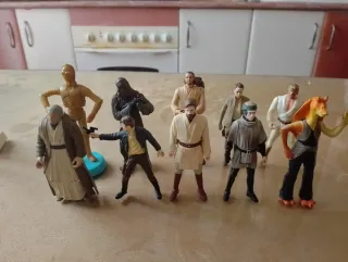 Lote Figuras Star Wars Rebeldes