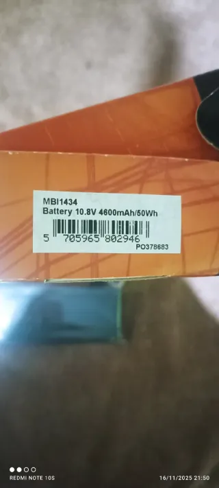 Baterías Toshiba Portátil