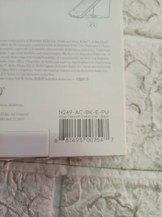 Cover Kobo SleepCover Clara HD Nero