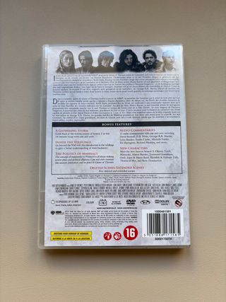 Juego de Tronos T3 DVD | 10 Episodios | 5 Discos