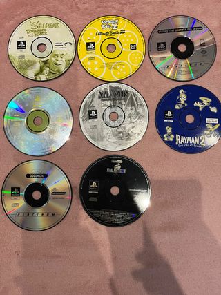 Lote 6 Dischi PS1 (Solo Dischi)