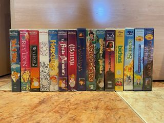Lote Películas VHS Clásicos