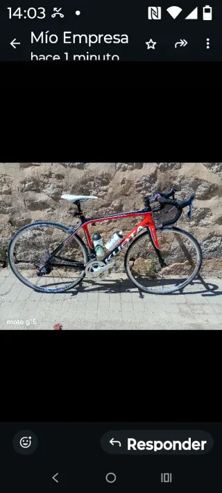 Bicicleta de carretera Kuota Roja