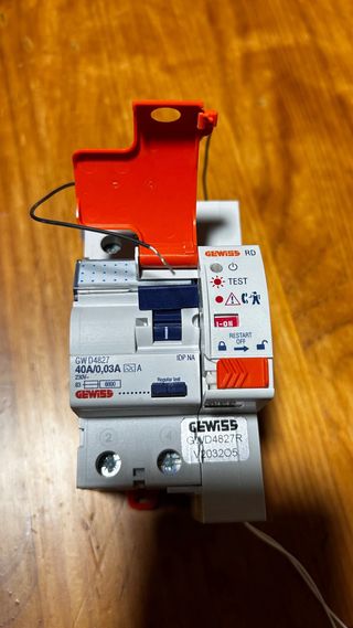 Diferencial Autorearmable Gewiss 40A