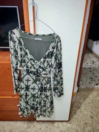 Vestito donna fantasia geometrica
