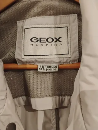 Chaqueta Geox Beige/Gris Talla L.