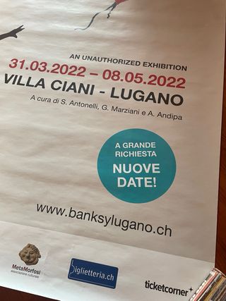 Manifesto Banksy Building Castles in the Sky 2022