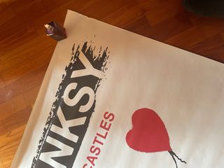 Manifesto Banksy Building Castles in the Sky 2022