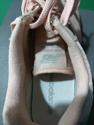 Scarpe New Balance Donna Rosa Argento Tg 39