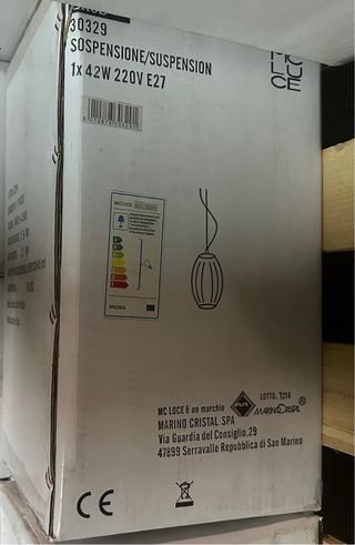 Lampada a sospensione Eros