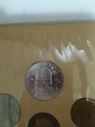 Monete Pontificato Giovanni Paolo II anno VI 1986