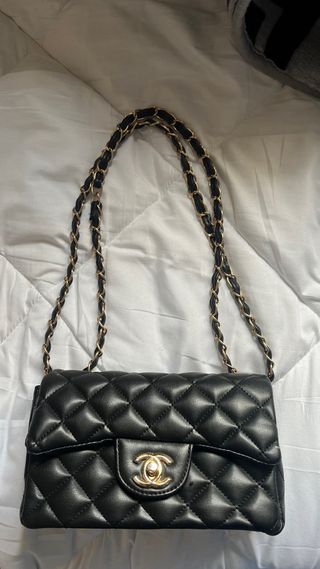 Borsa Chanel Nero Dorato