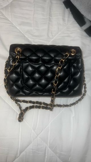 Borsa Chanel Nero Dorato