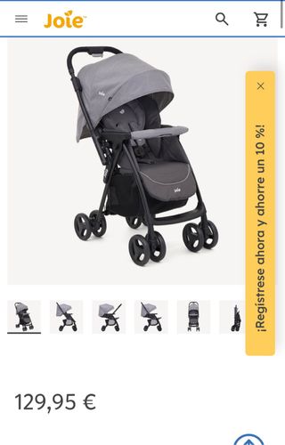 Silla de paseo Joie Morrius no hago envíos