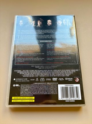 Juego de Tronos T4 DVD | 10 Episodios | 5 Discos