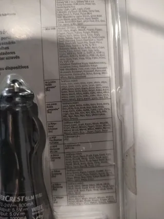 Cargador Coche moviles antiguos 10 Adaptadores