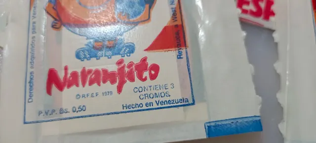 Lote cromos Naranjito España 82