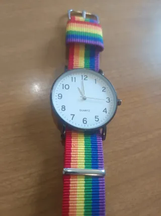 Reloj Correa Arcoíris