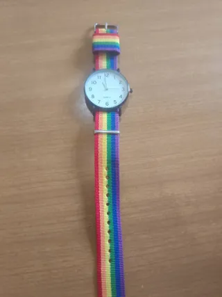 Reloj Correa Arcoíris