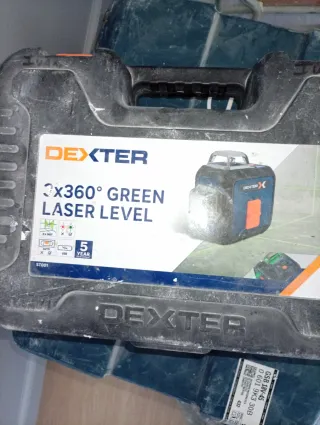 Nivel Láser Dexter 3x360° Verde