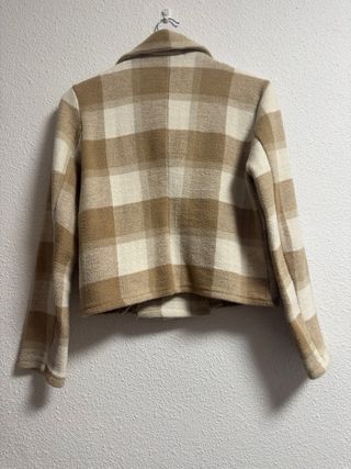 Chaqueta La Comet Lana Cuadros Old Money