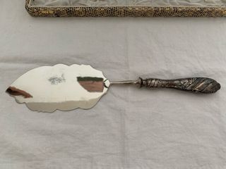 Set cubiertos antiguos plata