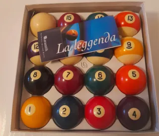 Set Palle Biliardo Carambola Aramith 57,2mm