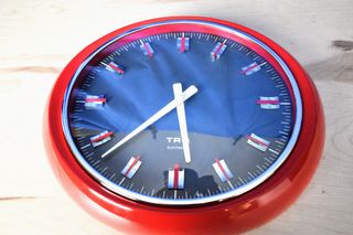 Reloj Pared Vintage Space Age TRQ Años 70