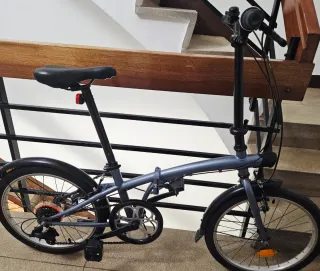 Bici plegable casi nueva