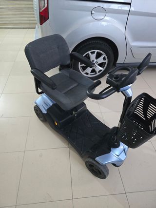 Scooter movilidad reducida azul