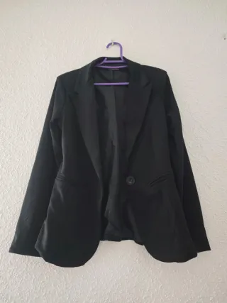 Blazer Negro Mujer