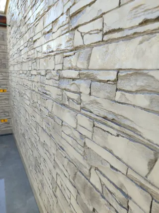 Hormigón impreso imitación madera