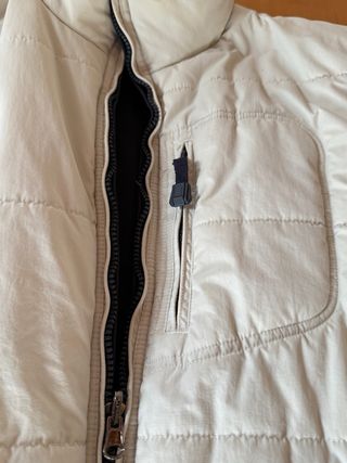 Gilet Uomo Double Face Beige/Nero