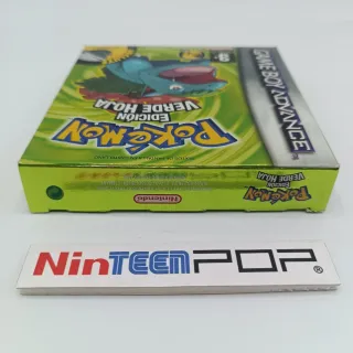 Pokémon Verde Hoja Nintendo Game Boy Advance