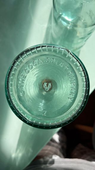 3 Vecchie Bottiglie Coca-Cola in Vetro