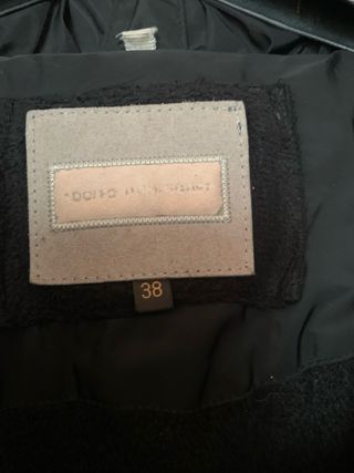 Abrigo , anorak, cazadora ADOLFO DOMINGUEZ Negro