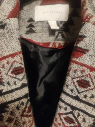 Americana estampada multicolor