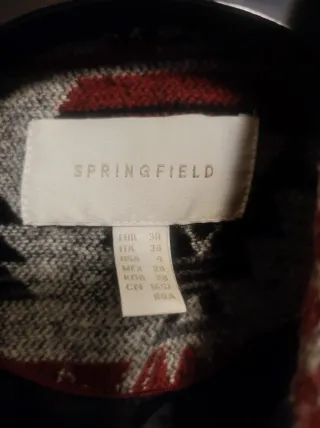 Americana estampada multicolor