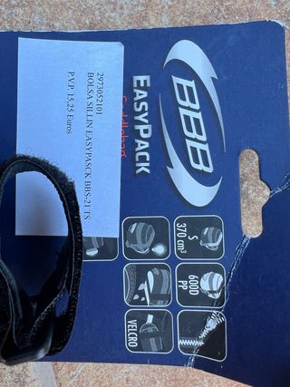 Portaobjetos sillín BBB Easypack NUEVO