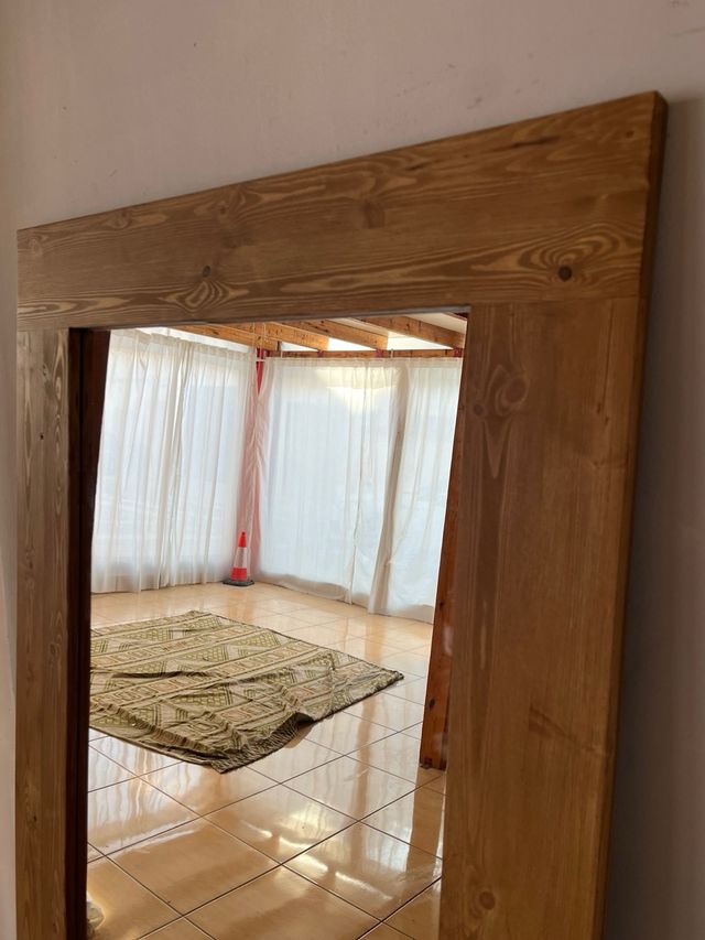 Specchio in legno nuovo