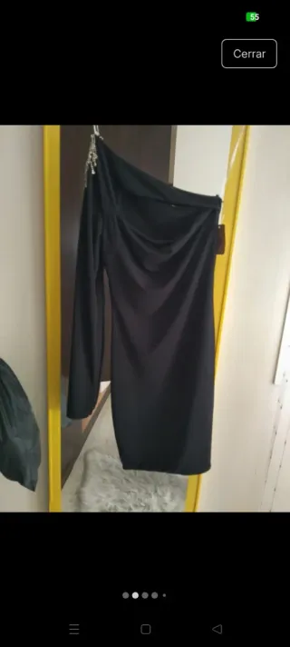 Vestido fiesta negro