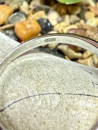 Anillo Plata 925 Moissanita 1ct